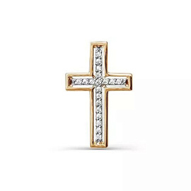 Крест декоративный БР080176 золото