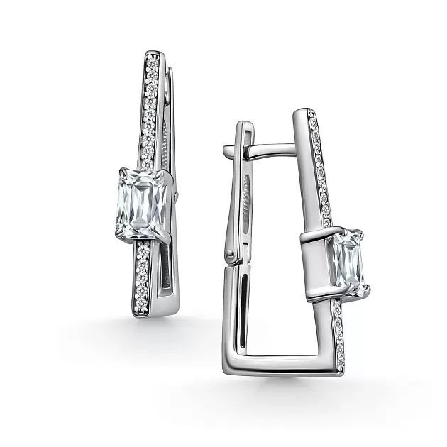 Серьги 02-5200.00КЦ-00 серебро