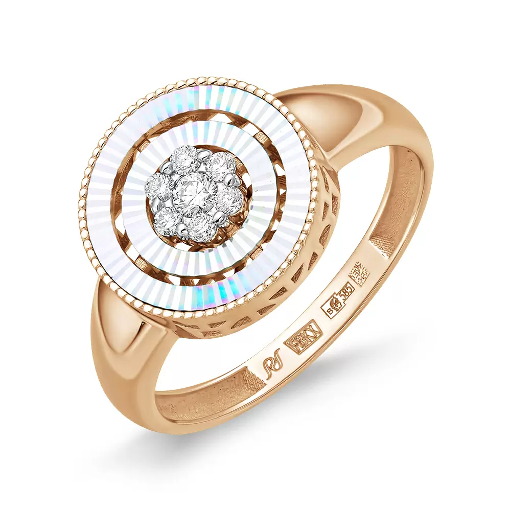 Кольцо К-1771-01 золото