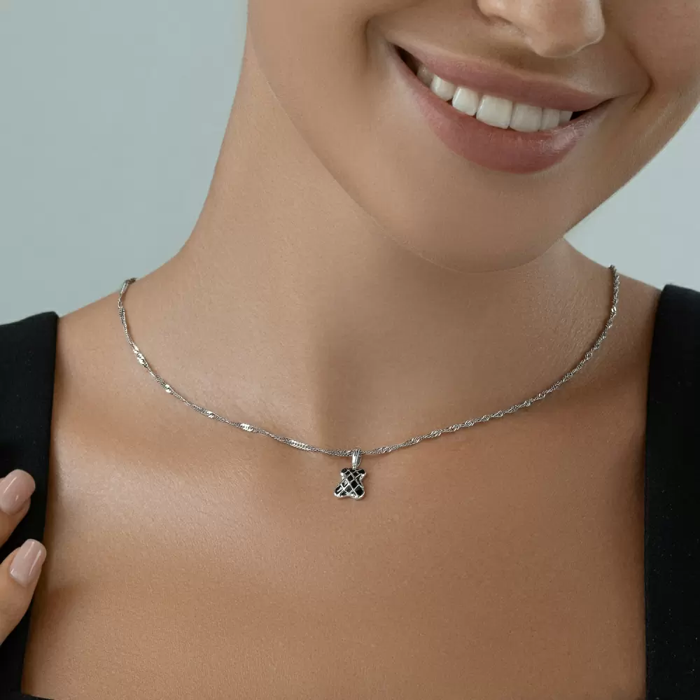 Подвеска 94033088 серебро Тоус