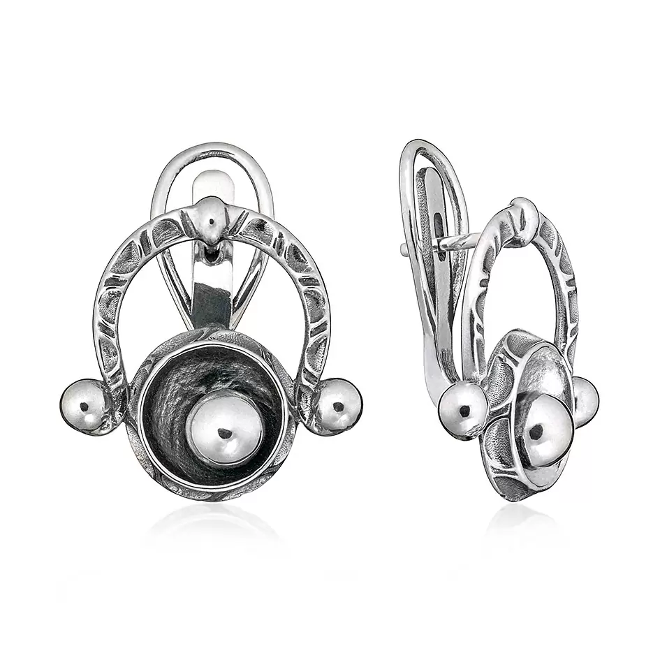 Серьги ER091585NIN-M серебро_0