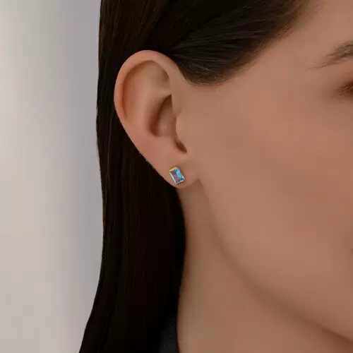 Серьги пусеты 728970 золото