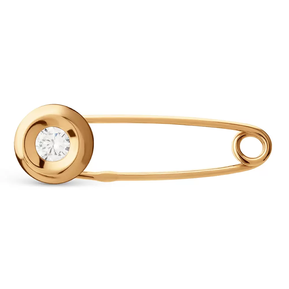 Булавка 000868-1100 золото Круг