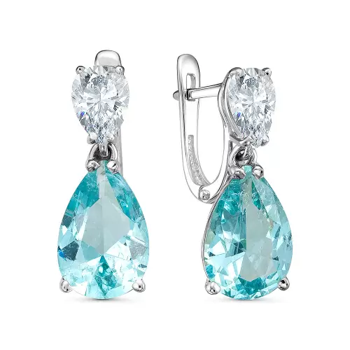Серьги подвесные 21804527тур золото_0