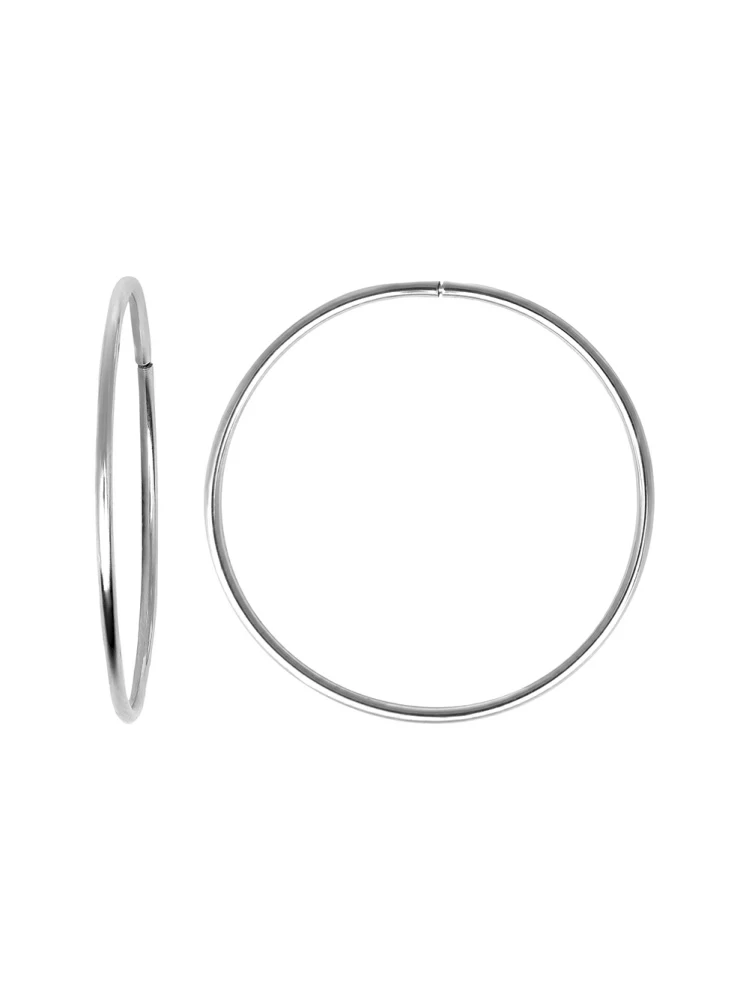 Серьги конго 07С35К3001К серебро
