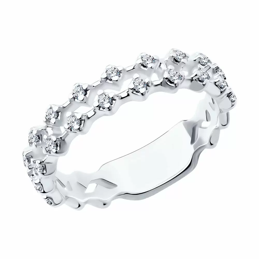 Кольцо 94014091 серебро_0