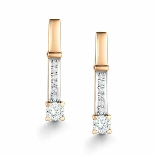 Серьги 26011-100 золото_0
