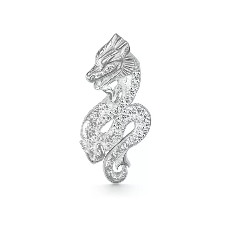 Подвеска 307843-301-0019 серебро Дракон