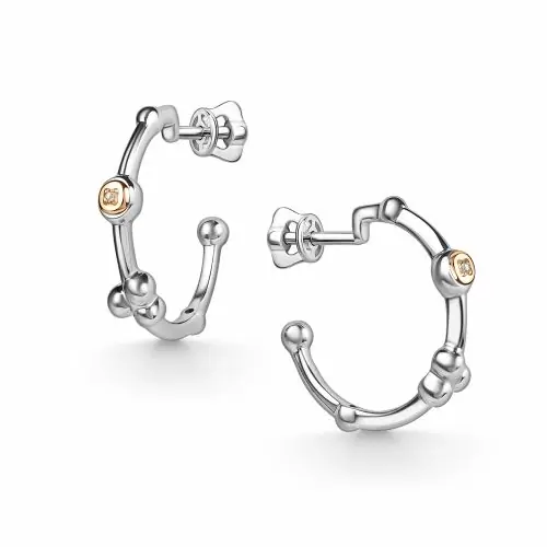 Серьги конго 02-5363.000Б-00 серебро_0