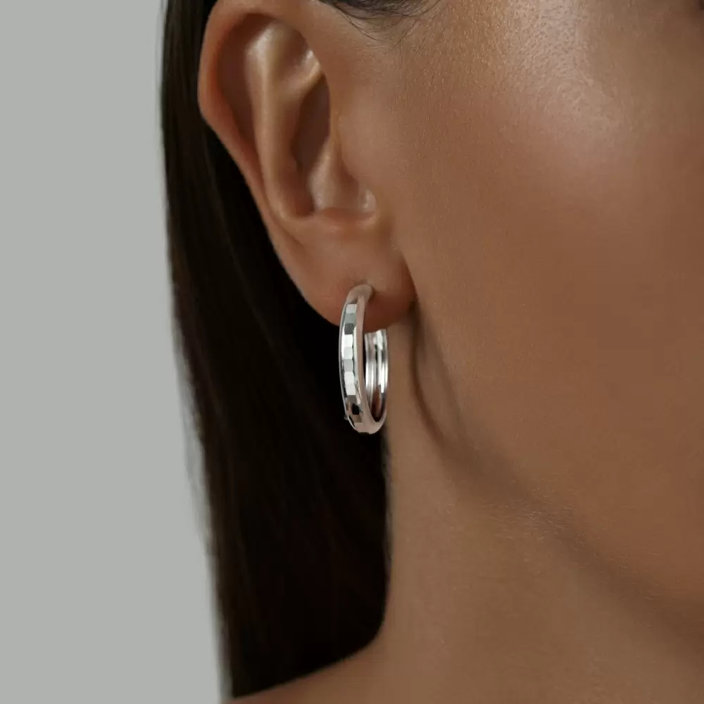 Серьги конго 94140062 серебро_1