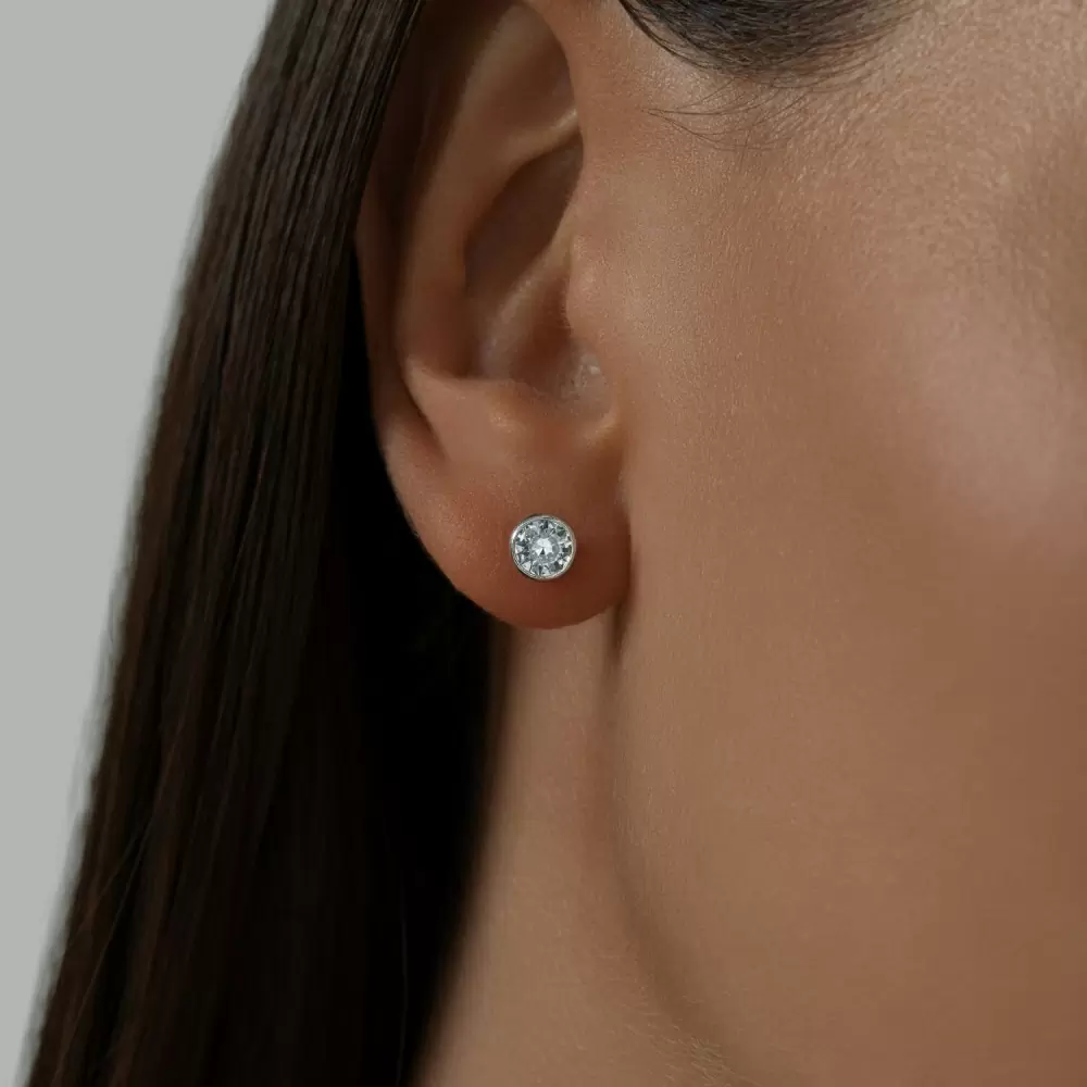 Серьги пусеты 94021901 серебро