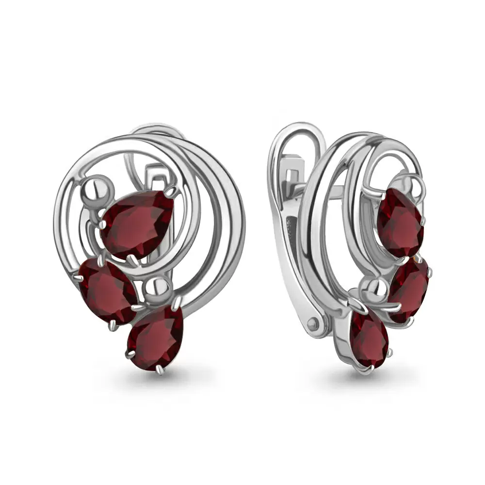 Серьги 4783103.5 серебро