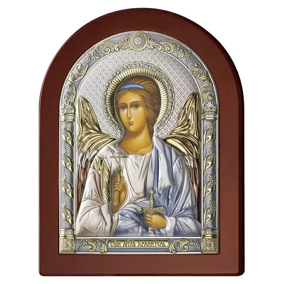Икона 84123.4COL ювелирный сплав Ангел Хранитель