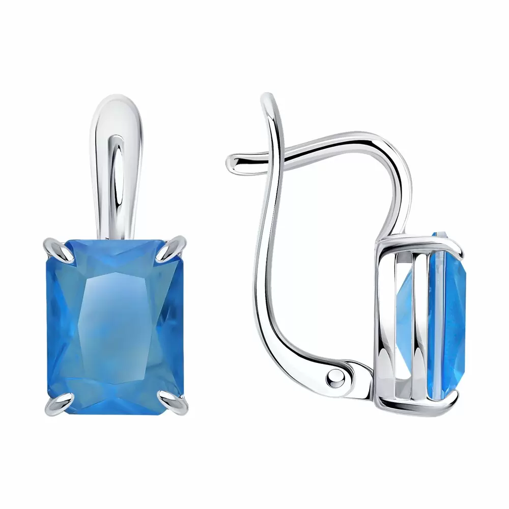 Серьги 94027740 серебро