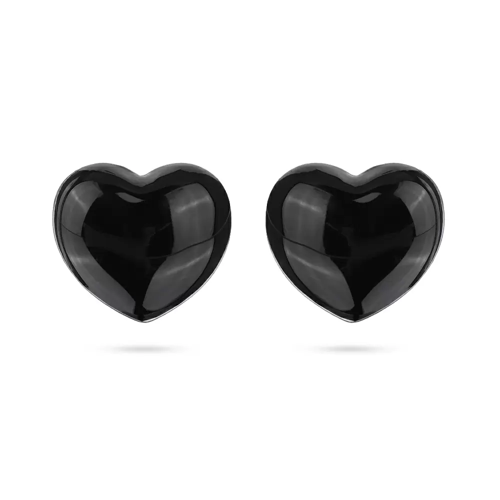 Серьги пусеты BS050306REB-00E бижутерный сплав сердцебиение_0