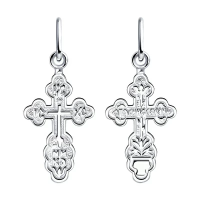 Крест христианский 94120016 серебро Полновесный