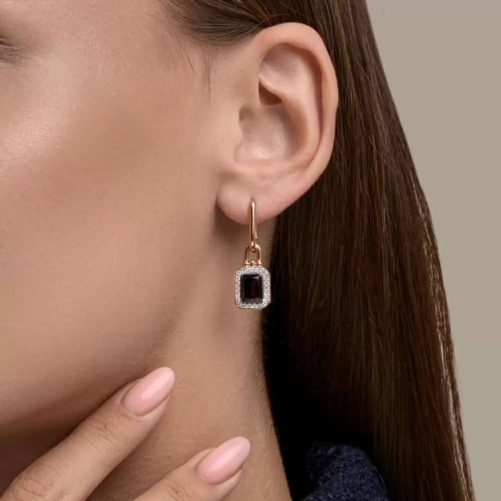 Серьги подвесные 92025376 серебро_1