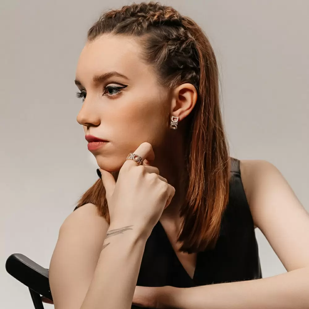 Серьги л2166903 золото Диор