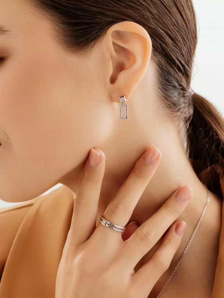 Серьги подвесные 02-3475.000Б-00 серебро_2