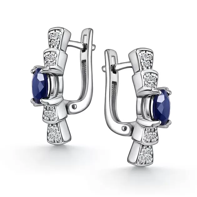 Серьги 02-5186.000С-00 серебро
