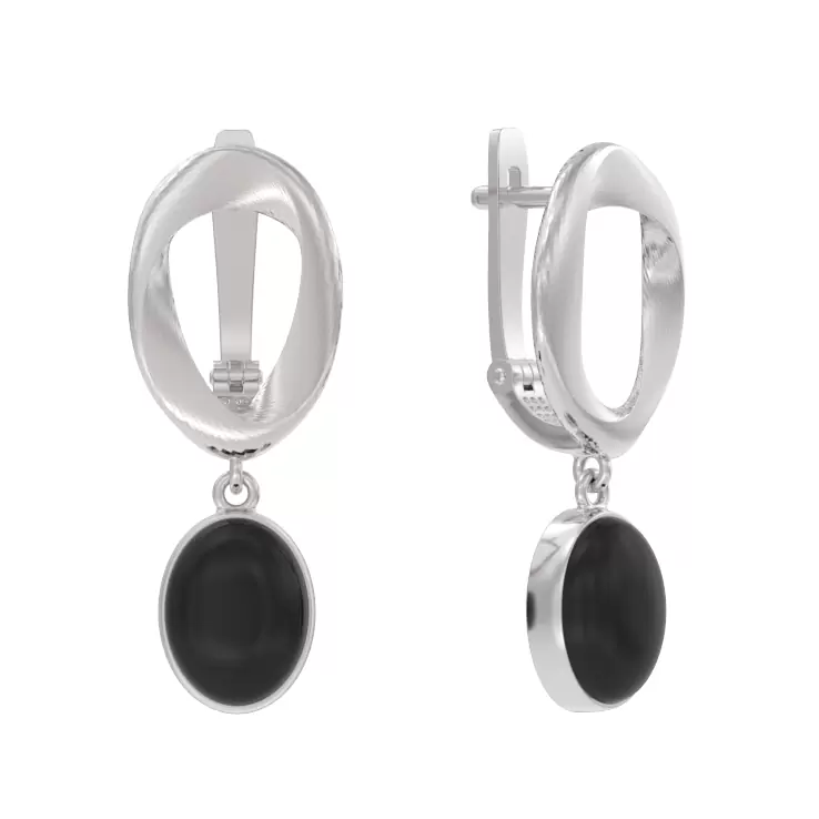 Серьги подвесные 1048492-01290-Y серебро