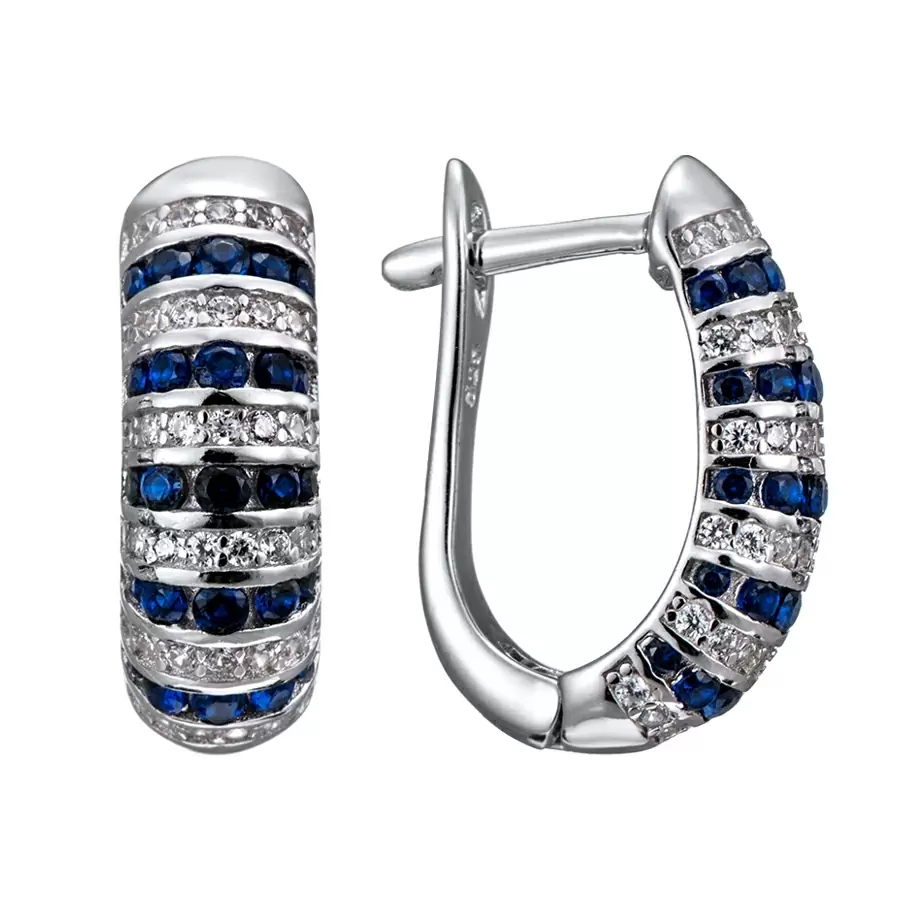 Серьги LLE459 шп серебро