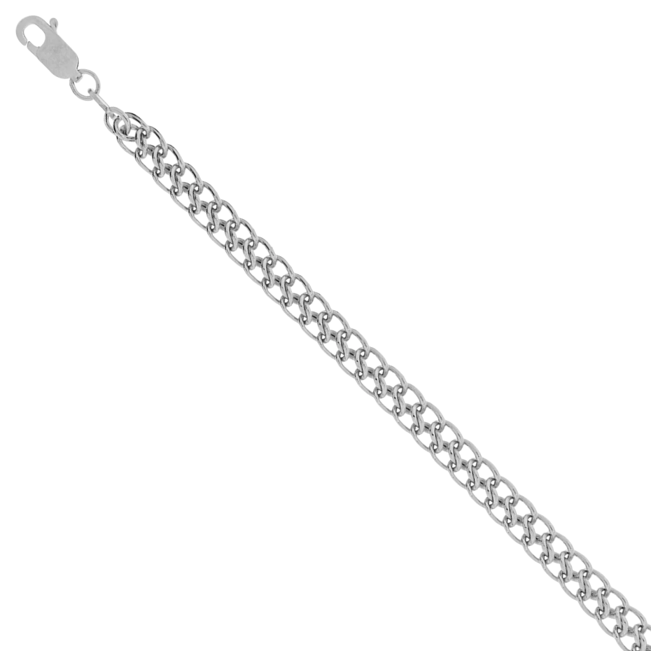 Цепь НЦ22-320Ю-3 d0.70 серебро Полновесная