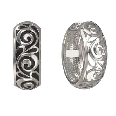 Серьги 1034762-04000 серебро