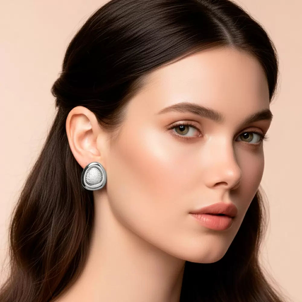 Серьги AG210014E-002S ювелирный сплав