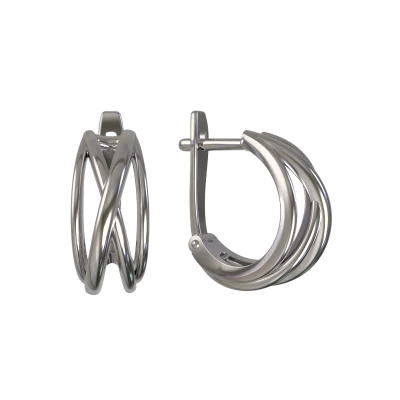 Серьги 1024672-00000 серебро