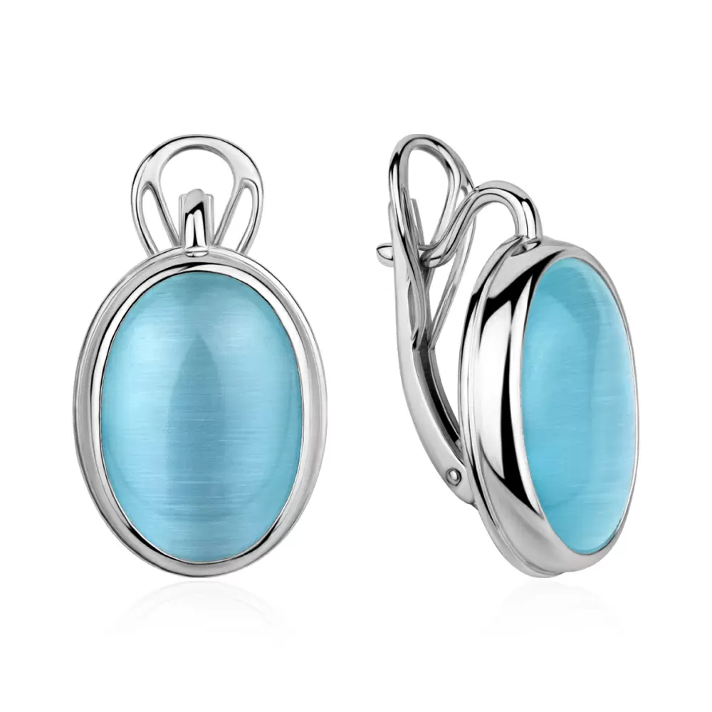 Серьги 2340266378-70 серебро