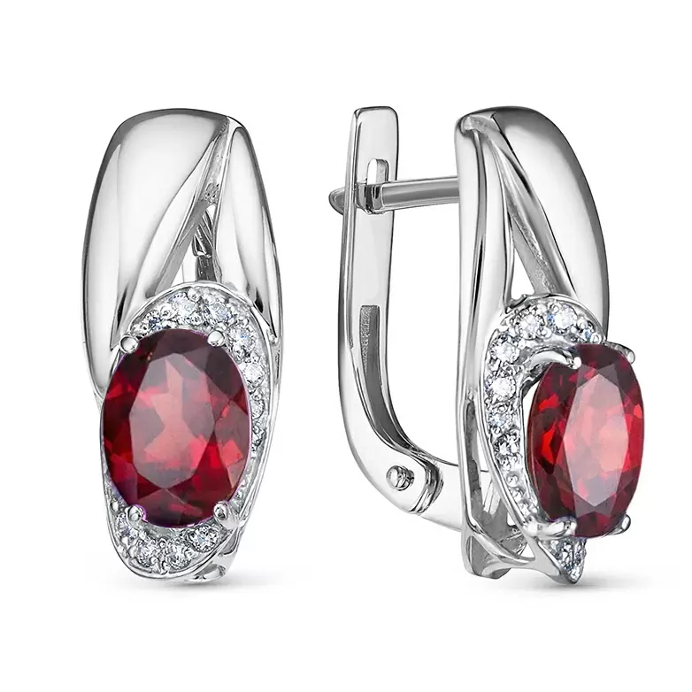 Серьги 2-1144 гр серебро