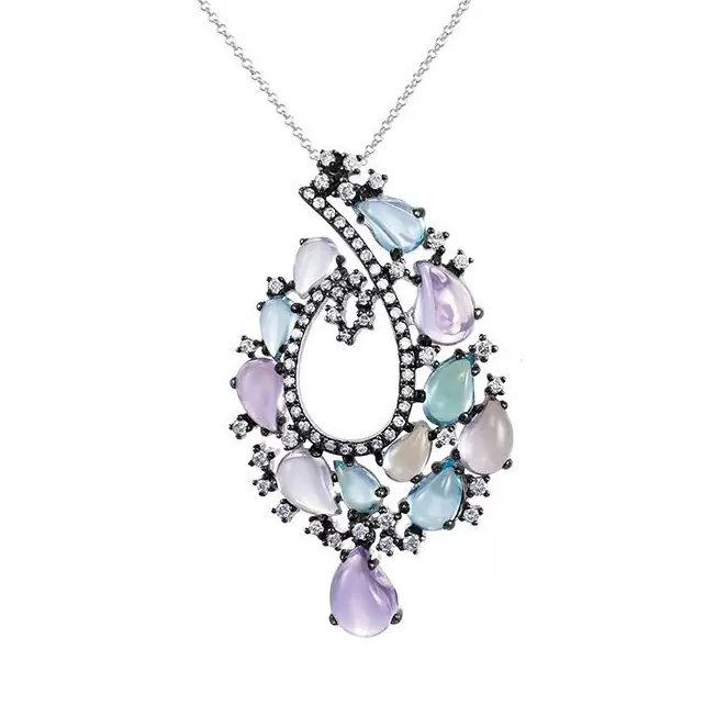 Колье 08101110364В золото_0