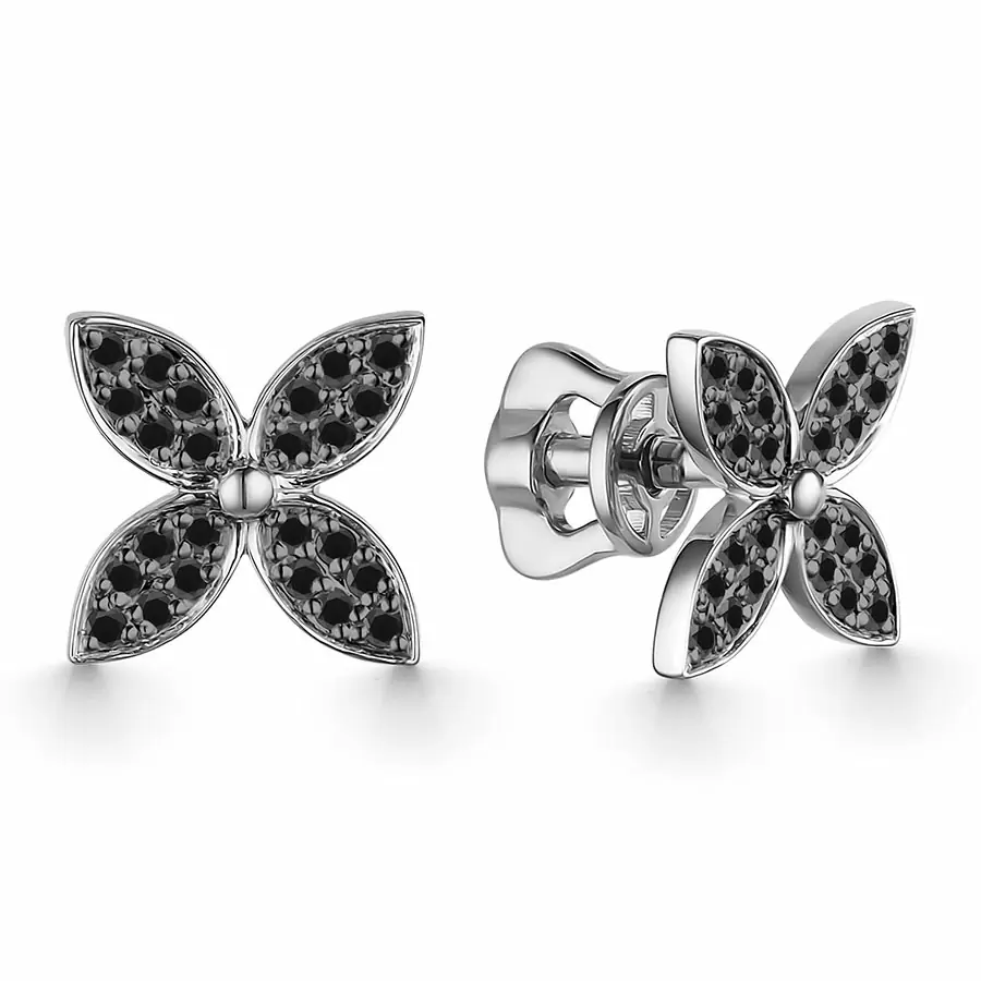 Серьги пусеты 25108-213 золото Роберто Коин