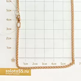 Цепь ЦПГР00512040 золото Пустотелая_2