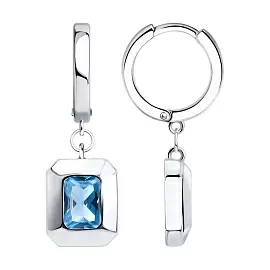 Серьги подвесные 94026869 серебро_0