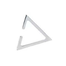 Серьги кафф 2-14004 серебро Треугольник_0