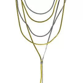 Колье 3-4136-YW ювелирный сплав_0