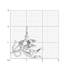 Подвеска 94030700 серебро Купидон_2