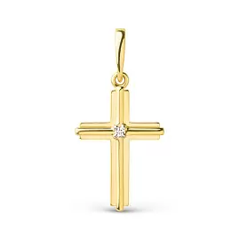 Крест декоративный 501967-4102 золото Полновесный_0