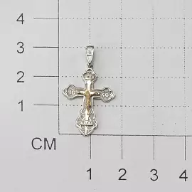 Крест христианский 03-3400.000Б-00 серебро_2