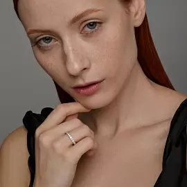 Кольцо дорожка 94013270 серебро_1