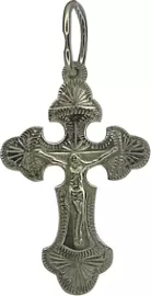 Крест христианский 1036н серебро Полновесный