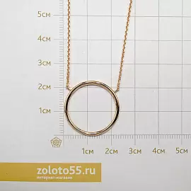 Колье 19661 золото Круг_1