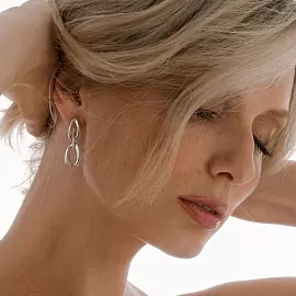 Серьги подвесные 902102-3101 золото_1
