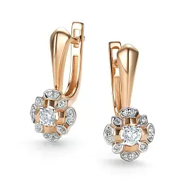 Серьги 26423-100 золото_0