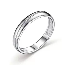 Кольцо обручальное 01-3272.000Б-00 серебро_0