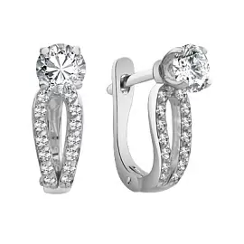 Серьги СКЛ0203В серебро