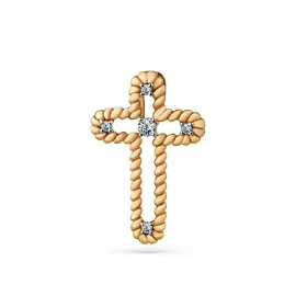 Крест декоративный 5000076 золото