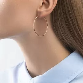 Серьги конго 140004-2 золото_1